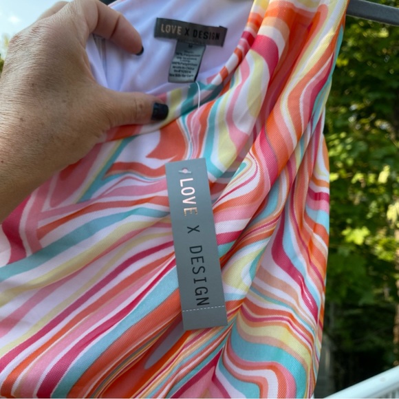 Love By Design Vera Satin Bodycon Midi Dress NWT - Picture 6 of 9